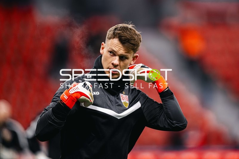 Torwart Alexander Nübel (33; VfB Stuttgart) in Aktion