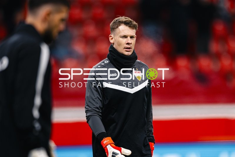 Torwart Alexander Nübel (33; VfB Stuttgart) in Aktion