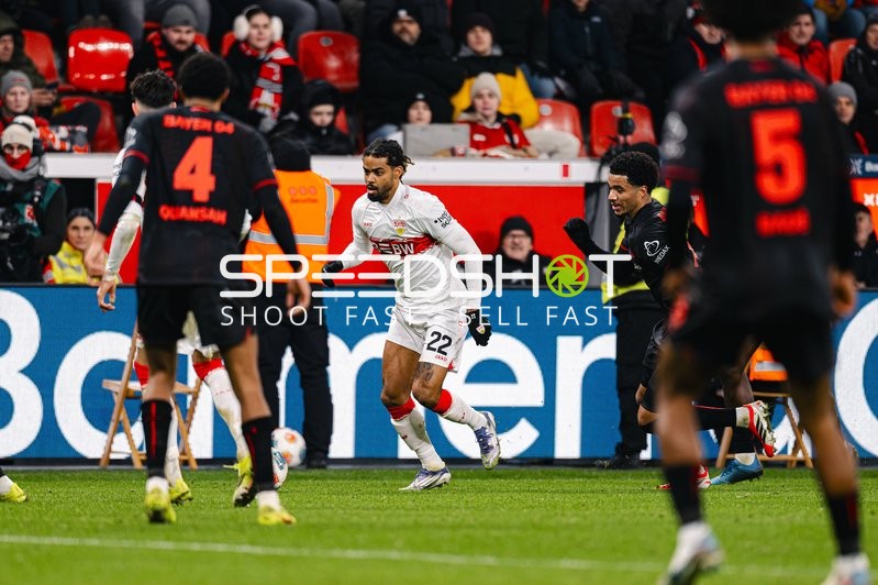 Spielszene mit Ballbesitz