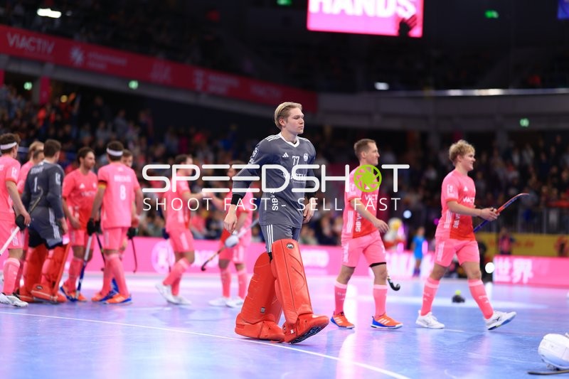 Jasper Ditzer (77; Deutschland) nach Spielende