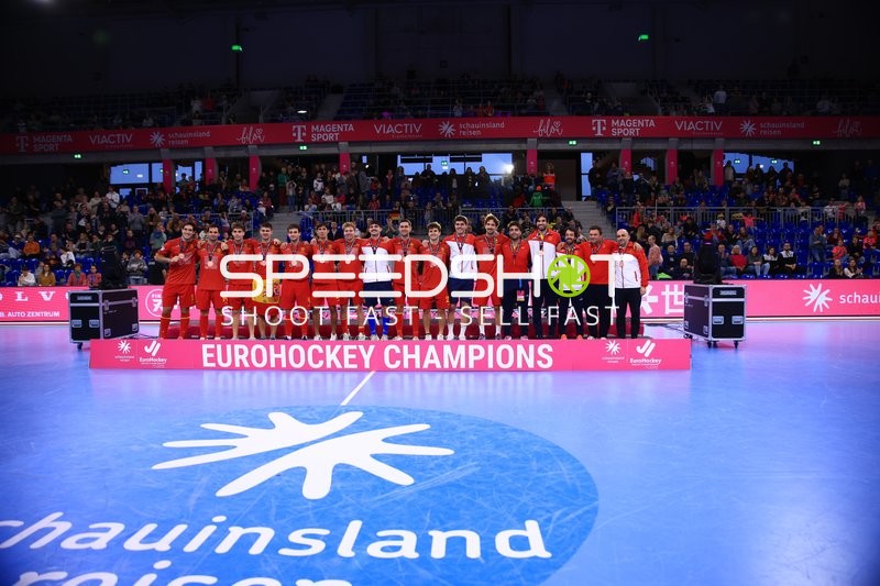 Europameister Polen feiern Sieg