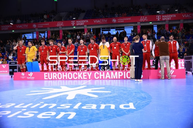 Siegerehrung bei EuroHockey 2026
