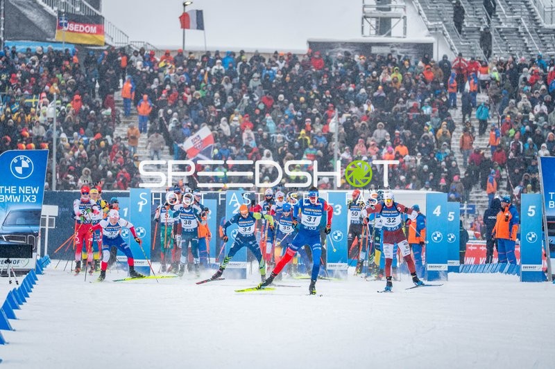Biathleten starten Verfolgung in Oberhof
