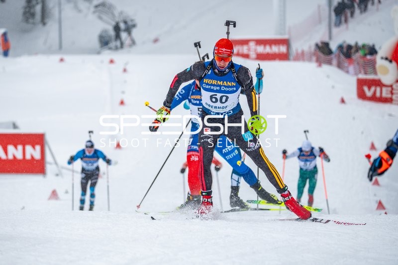 Startnummer 60 in Aktion in Oberhof