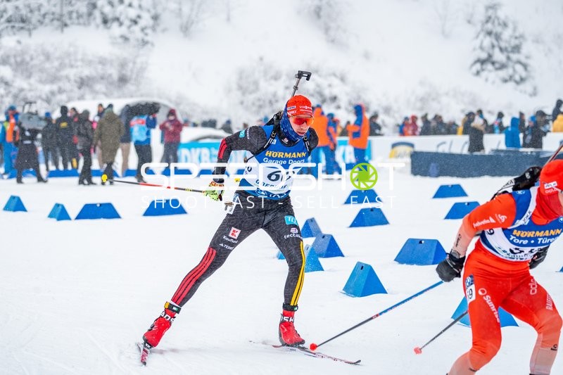 Biathleten in Aktion in Oberhof