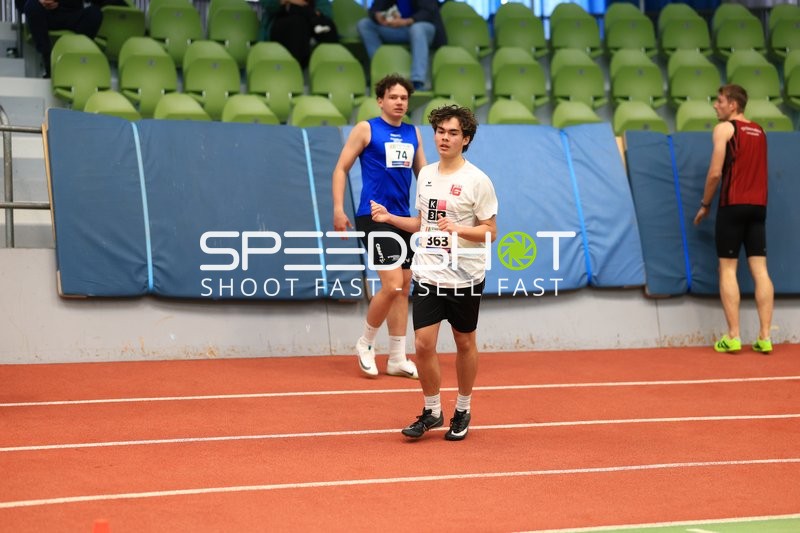 Läufer im Glaspalast Sindelfingen