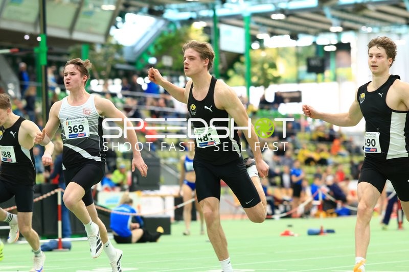 Sprinter im Zieleinlauf