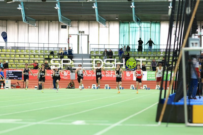 Sprintstart im Glaspalast