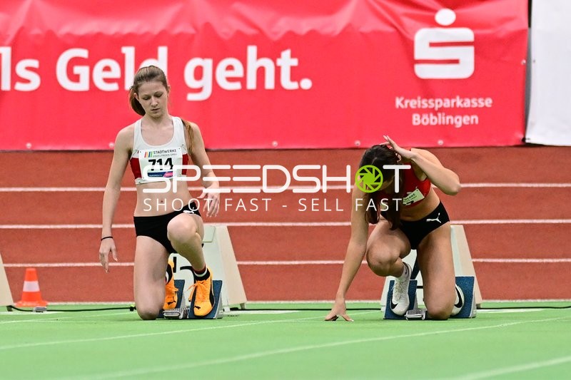 Athletinnen am Startblock