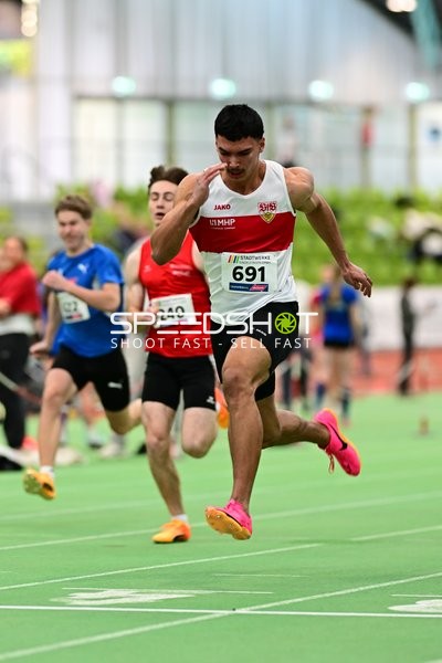 Sprinter im Glaspalast Sindelfingen