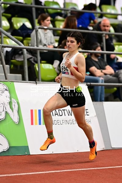 Startnummer 696 beim Sprung