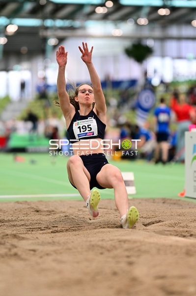 Weitsprung im Glaspalast Sindelfingen