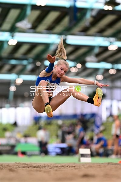 Weitsprung im Glaspalast Sindelfingen