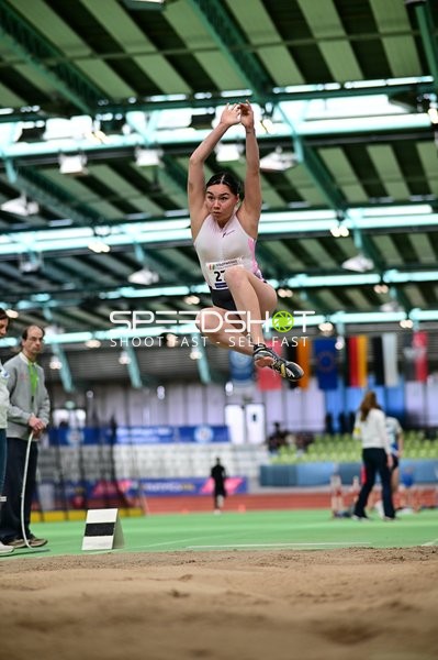 Weitsprung im Glaspalast Sindelfingen