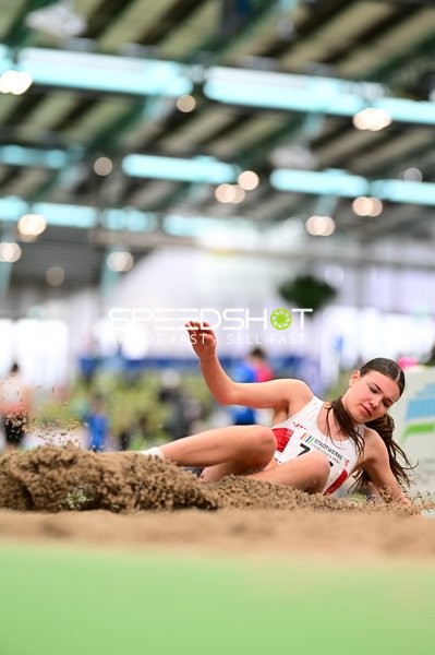 Weitsprung im Glaspalast Sindelfingen