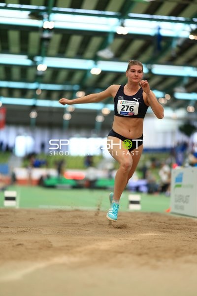 Startnummer 276 beim Weitsprung