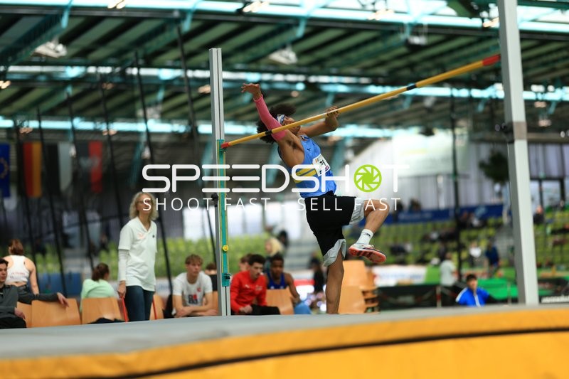 Hochsprung im Glaspalast