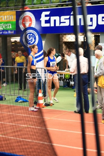 Athletinnen im Glaspalast Sindelfingen