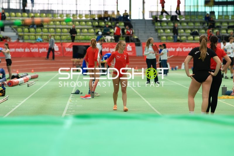 Athletinnen im Glaspalast Sindelfingen
