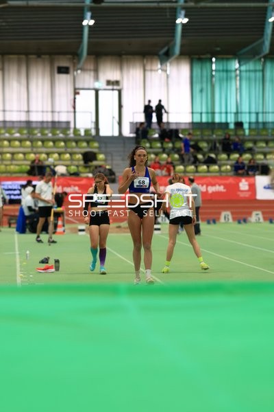 Athletinnen im Glaspalast Sindelfingen