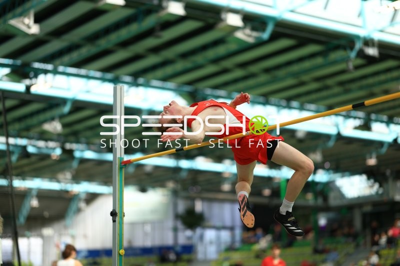 Hochsprung im Glaspalast