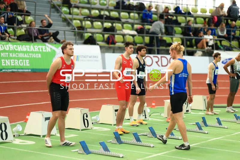 Startvorbereitung im Glaspalast