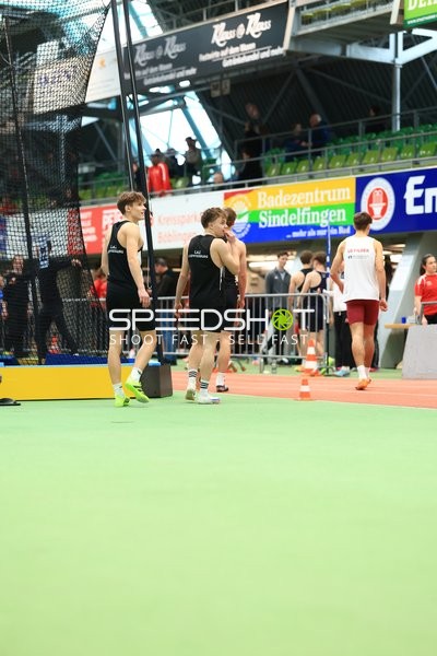 Athleten im Glaspalast Sindelfingen