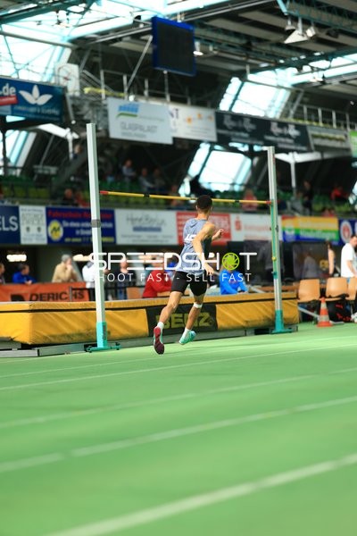 Hochsprung im Glaspalast