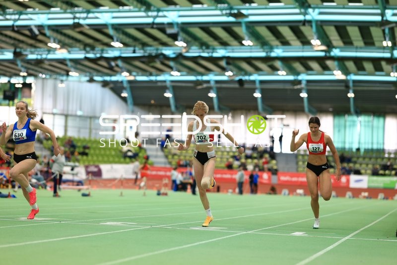 Sprintstart im Glaspalast Sindelfingen