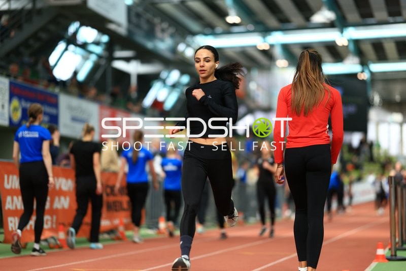 Athletinnen im Lauftraining