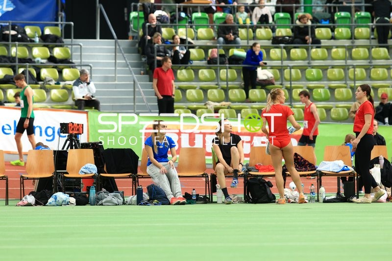 Athletinnen im Glaspalast Sindelfingen