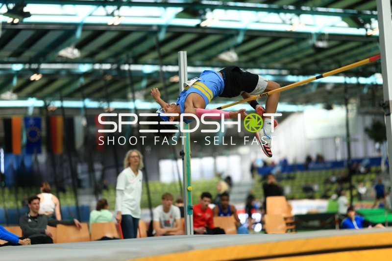 Hochsprung im Glaspalast