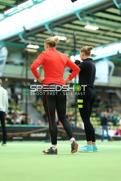 Athletinnen im Glaspalast Sindelfingen