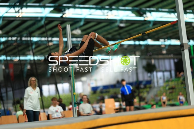 Hochsprung im Glaspalast