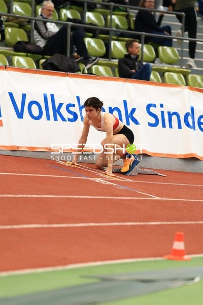 Athletin in Startposition