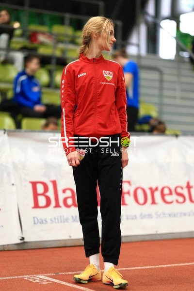 Athletin im Glaspalast Sindelfingen