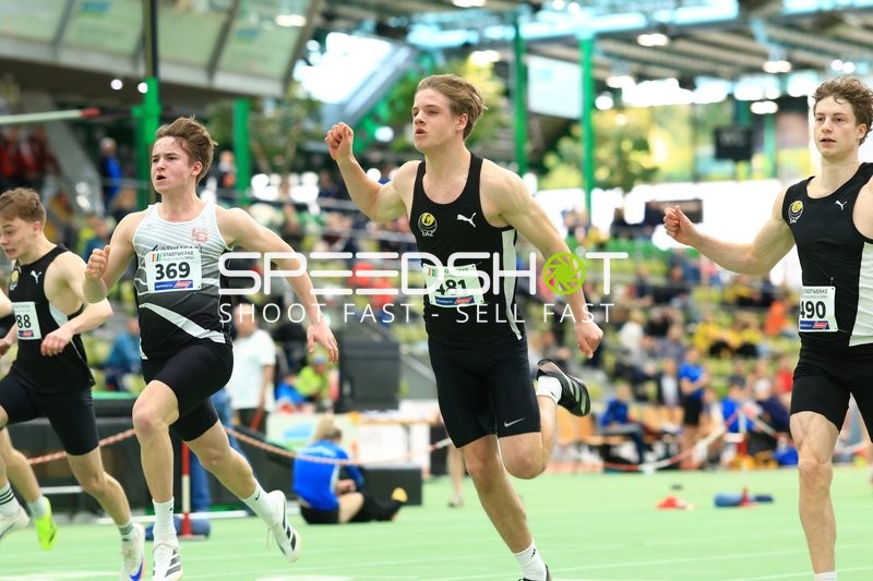 Sprinter im Zielspurt