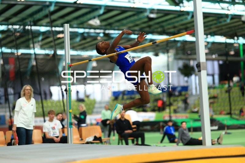 Hochsprung im Glaspalast