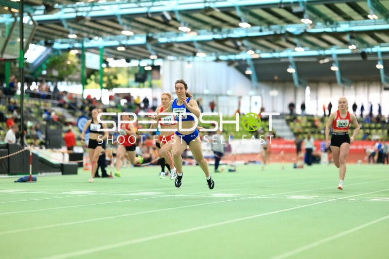 Sprinterinnen im Glaspalast Sindelfingen