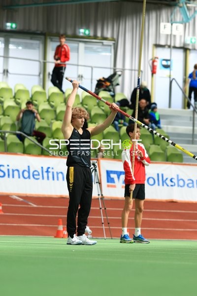 Stabhochsprung im Glaspalast