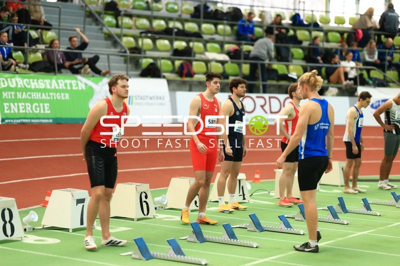Startvorbereitung im Glaspalast