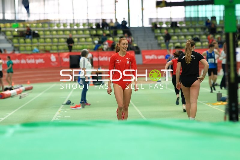 Athletinnen im Glaspalast Sindelfingen