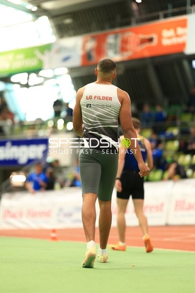 Athlet von LG FILDER im Glaspalast