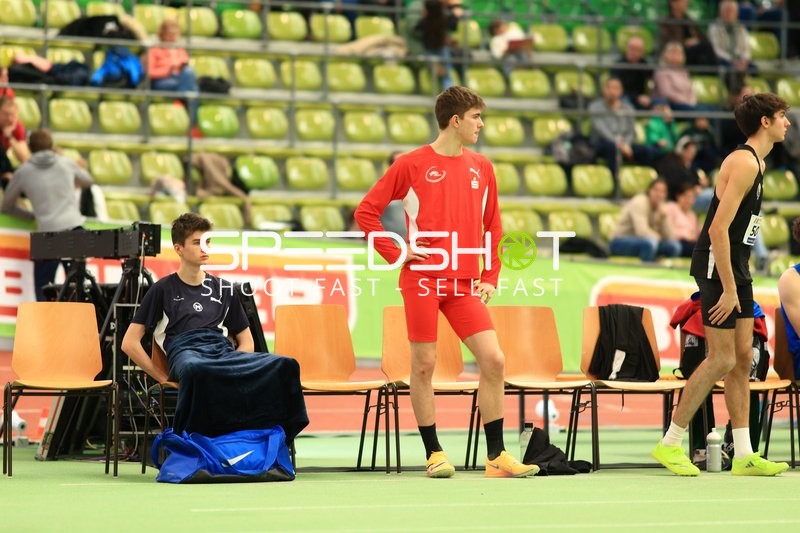 Athleten im Glaspalast Sindelfingen