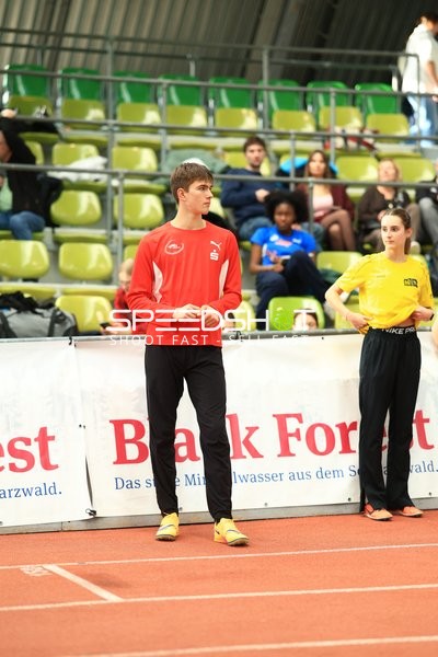 Athleten im Glaspalast Sindelfingen