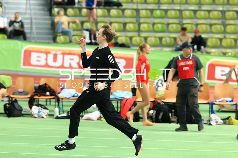 Athlet beim Lauftraining