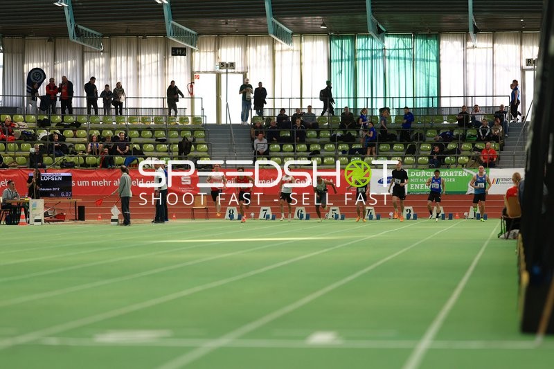 Sprintstart im Glaspalast