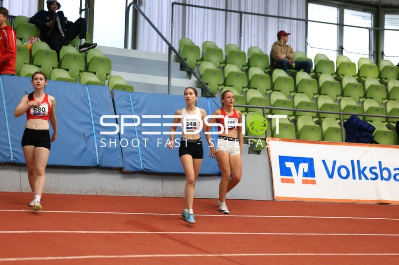 Athletinnen mit Startnummern 680, 348 und 245