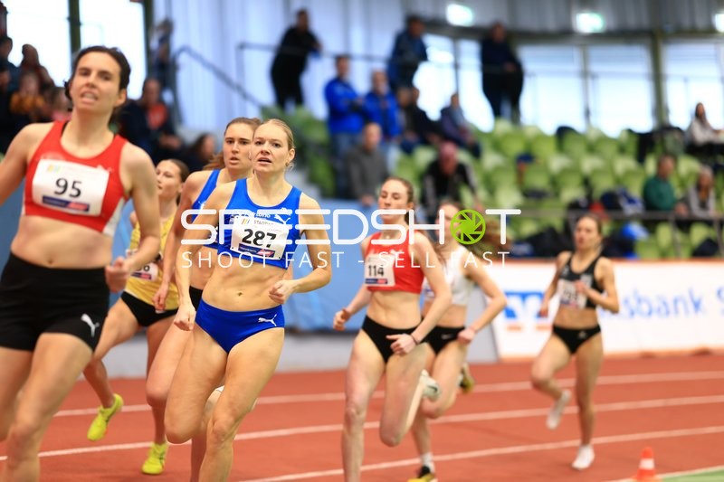 Leichtathletik Rennen im Glaspalast
