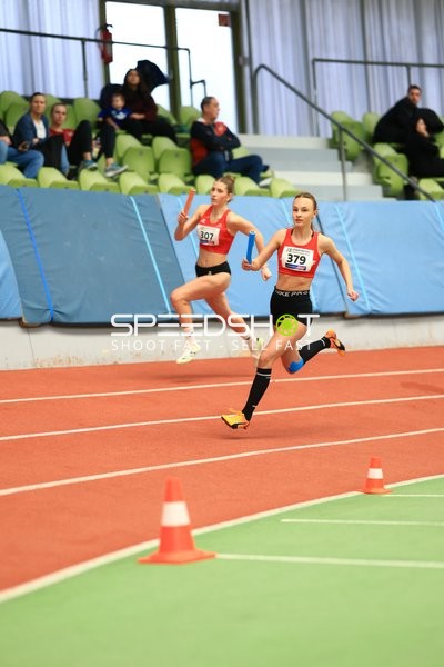 Staffellauf im Glaspalast Sindelfingen